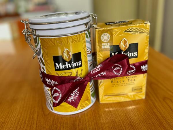 Tea Canister & Gold Tea 250g